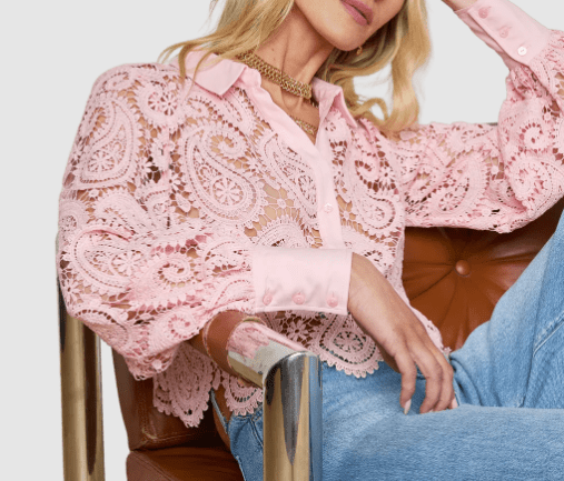 Trending Now: Lace Shirts – The Bank