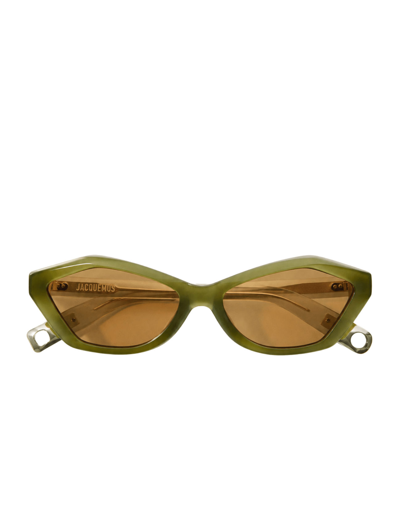 Linda Farrow x Jacquemus | Bambino Green Sunglasses – The Bank display picture 2