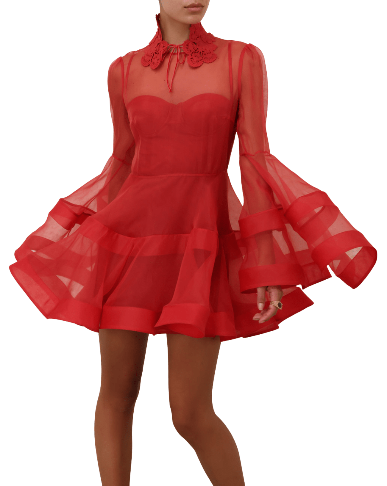 zimmermann red dress Zimmermann
