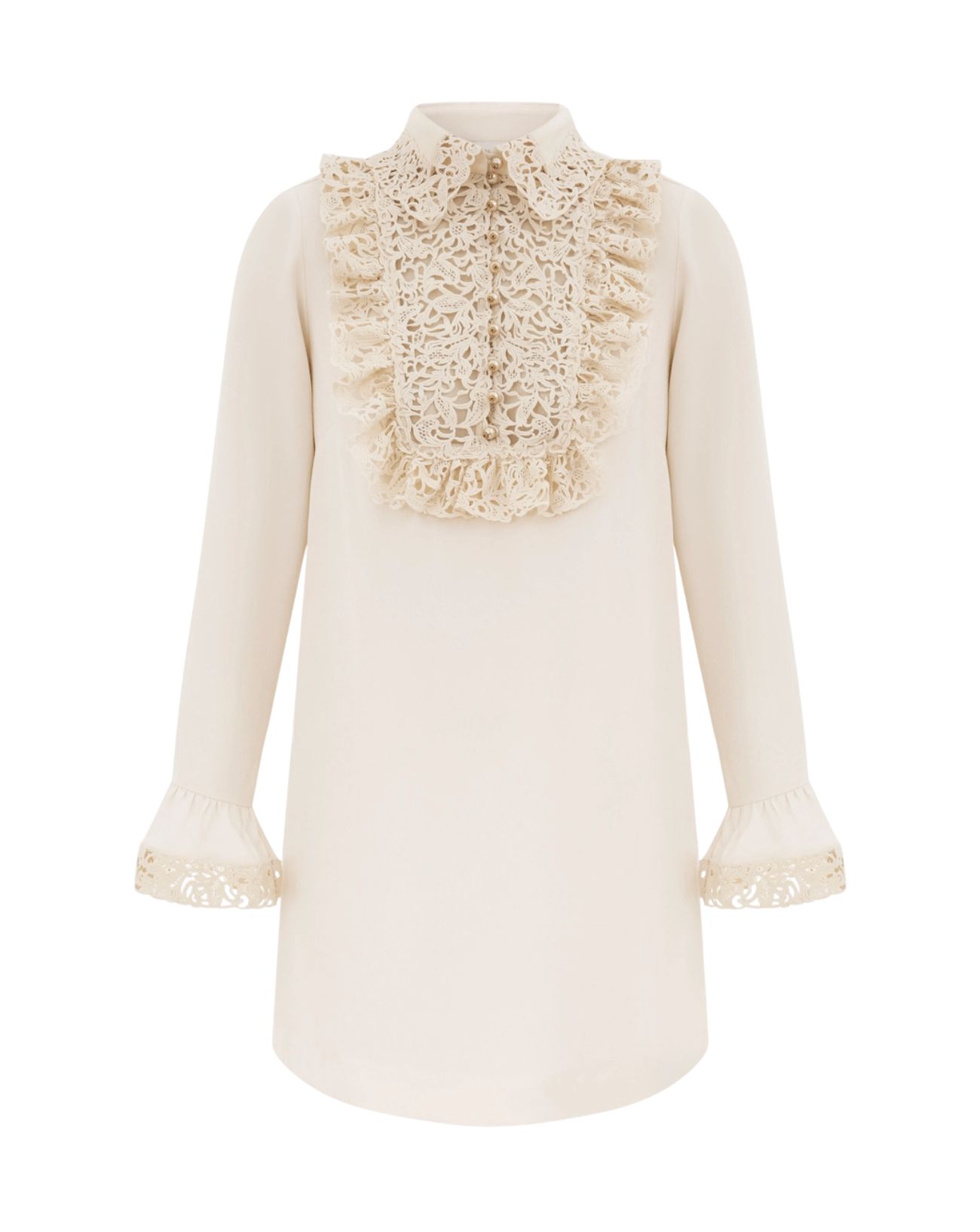 Zimmermann | Cream Lace Trim Shift Dress The Bank Zimmermann | Cream Lace Trim Shift Dress The Bank