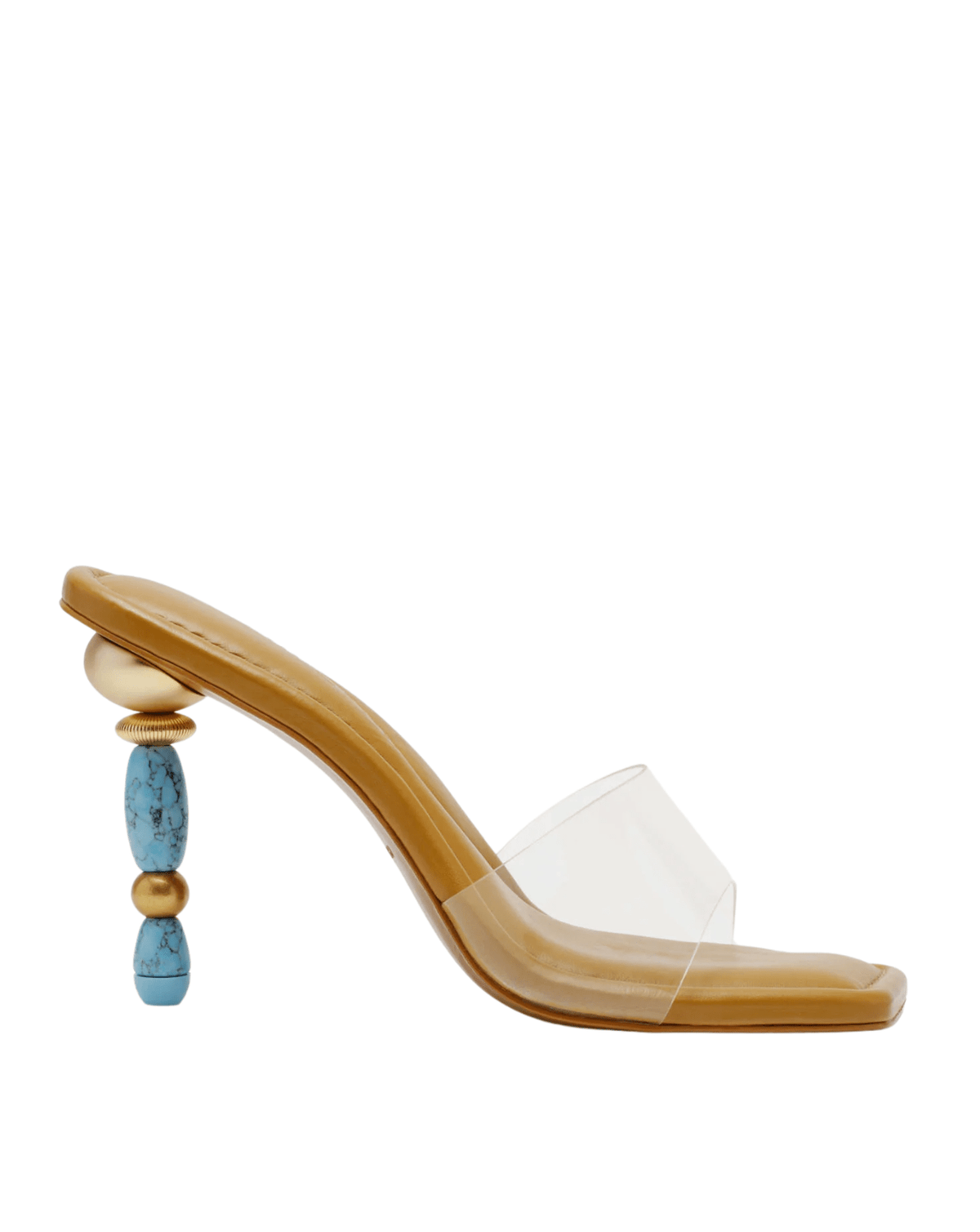Bank Sandas Cult Gaia | Mahina High Heel Turquoise Sandals – The Bank