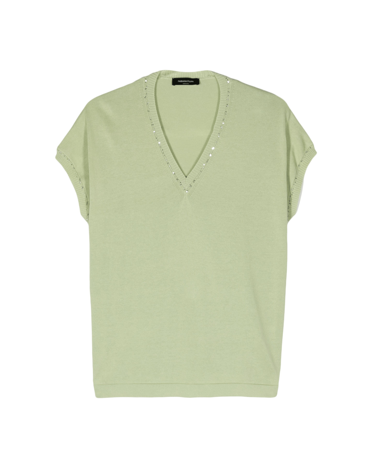 VIP【関税送料無料】希少 FABIANA FILIPPI GREEN COTTON T-SHIRT FABIANA FILIPPI – The Bank