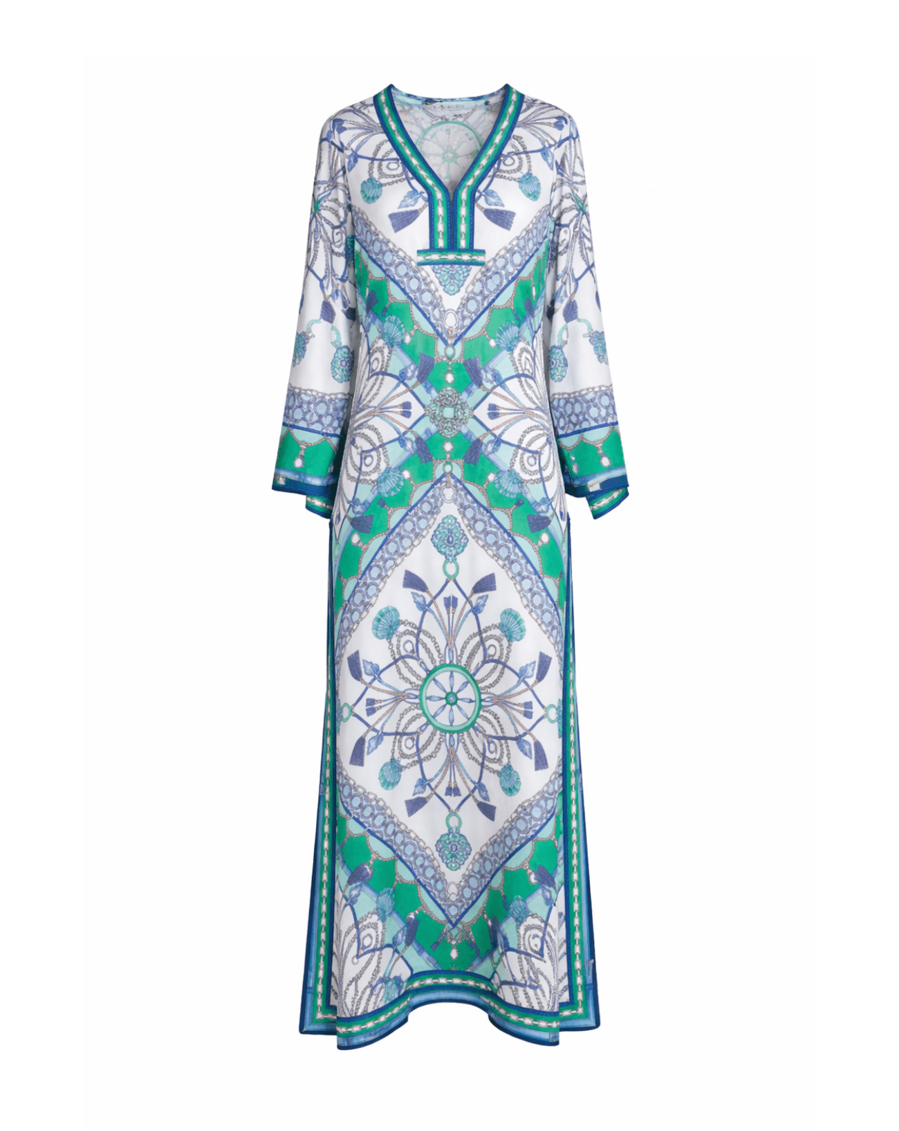 Hale Bob | Laylani Charmeuse Caftan Dress The Bank Hale Bob | Laylani Charmeuse Caftan Dress The Bank