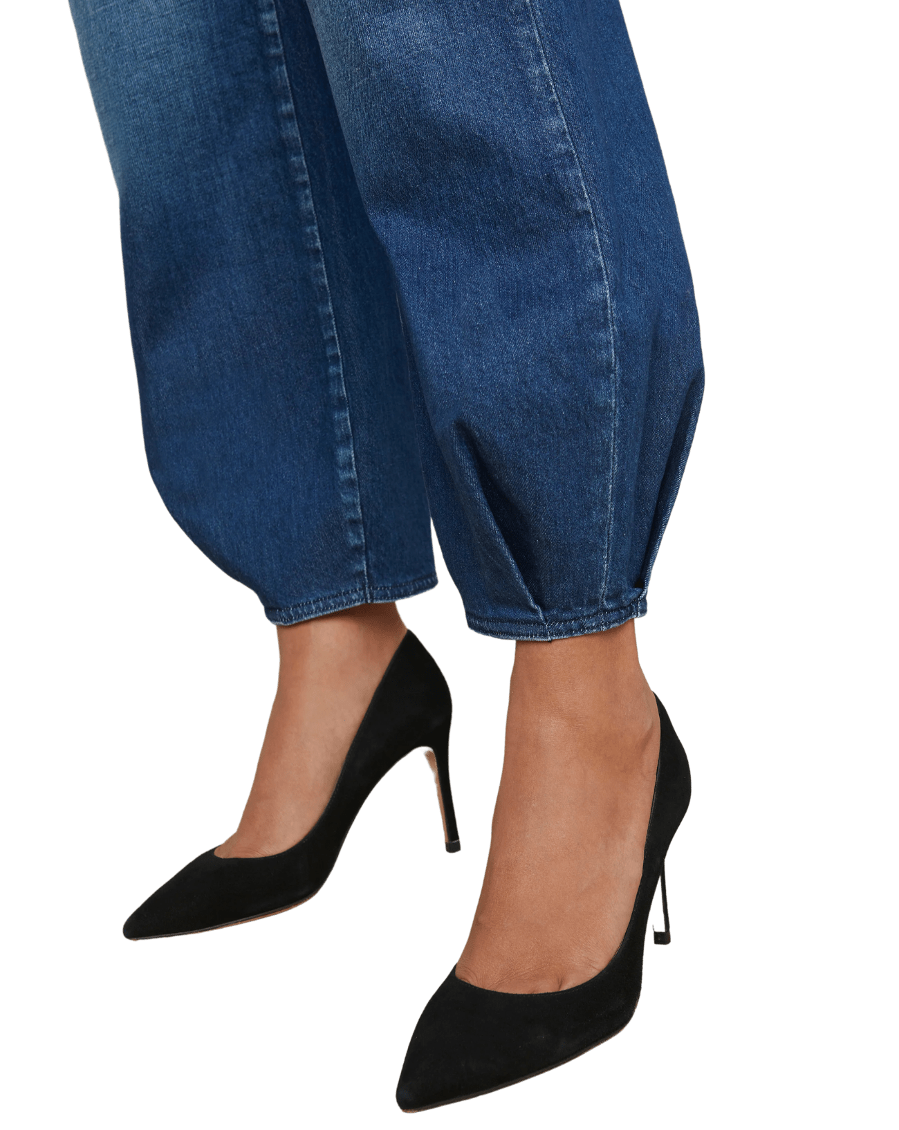 L'agence - S5 Krista Denim Blue H/R Tapered Leg Jeans 2920NNB - SJ001363 - RTW - Trousers