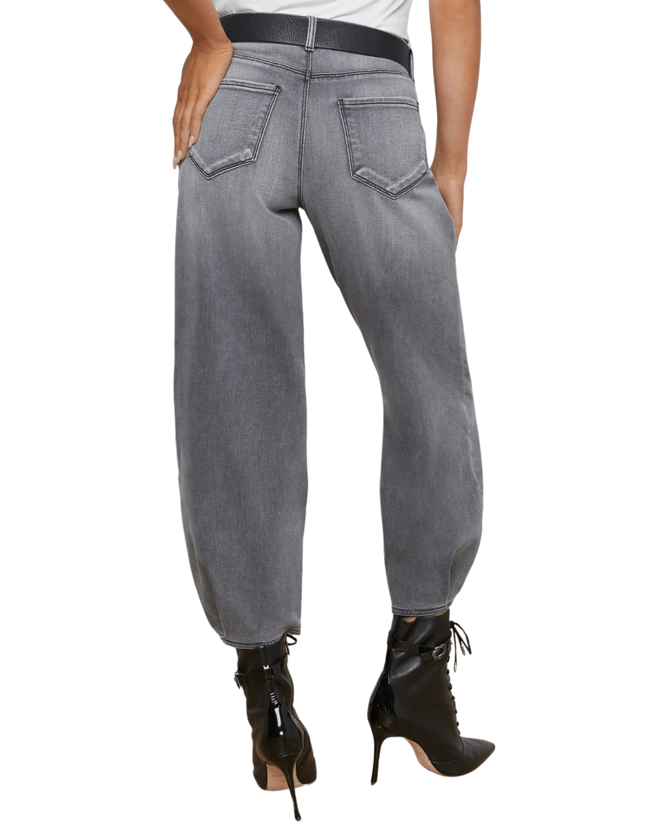 L'agence - S5 Krista Grey H/R Tapered Leg Jeans 2920CSN - SJ001361 - RTW - Trousers