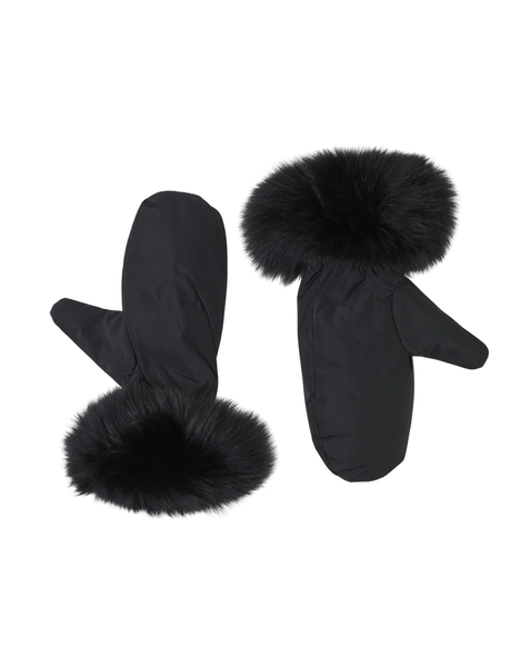 Yves Salomon | Black Fox Fur Gloves – The Bank Yves Salomon | Black Fox Fur Gloves – The Bank